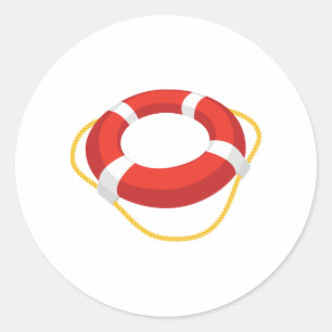 Lebensring Runder Aufkleber