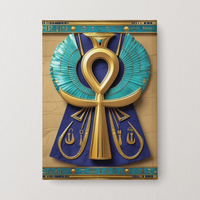 Lebensschlüssel Button (Vorderseite)