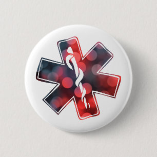 Lebensstern Button