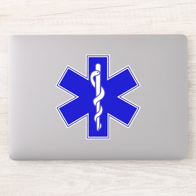 Lebensstern (EMT) Aufkleber (Computer)