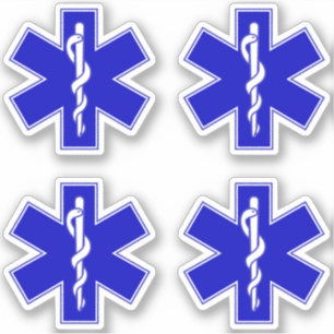 Lebensstern (EMT) Aufkleber