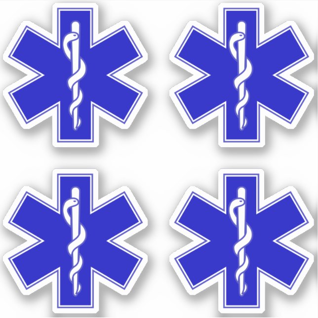 Lebensstern (EMT) Aufkleber (Vorderseite)