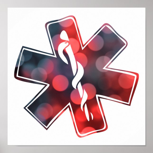 Lebensstern Poster (Vorne)