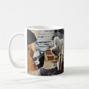 Lebensstil Atmosphäre Farbe grau, braun, schwarz u Kaffeetasse