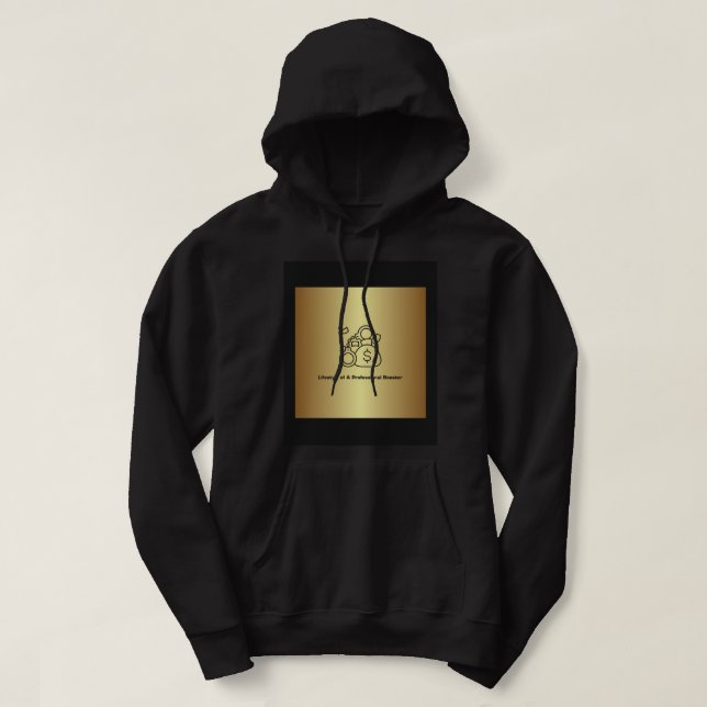 Lebensstil eines Beruflichen Booster Hoodie (Design vorne)