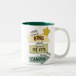 Lebensstil-Reise-Tasse des Camper-/RV Zweifarbige Tasse