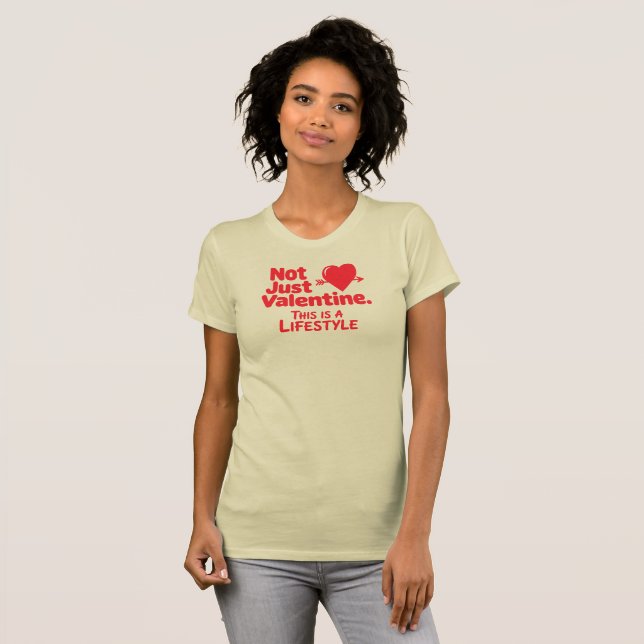 Lebensstil statt Rosen T-Shirt (Vorne ganz)