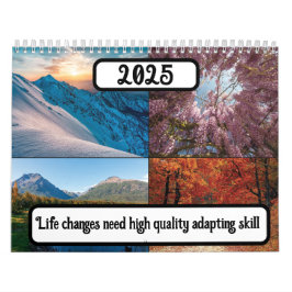 Lebensveränderungen erfordern eine hohe Anpassungs Kalender