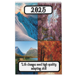 Lebensveränderungen erfordern eine hohe Anpassungs Kalender