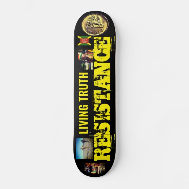 LEBENSWAHRSCHEINLICHES Skateboard (Vorderseite)