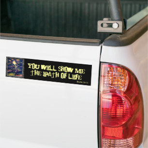 Lebensweg Autoaufkleber