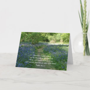 Lebensweg   Grußkarten   Bluebells Karte
