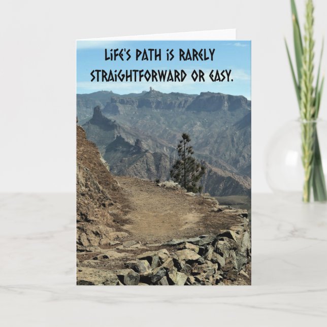 Lebensweg. Karte (Vorderseite)