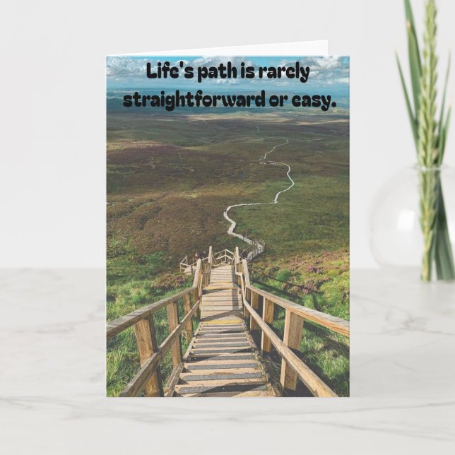 Lebensweg. Karte (Vorderseite)