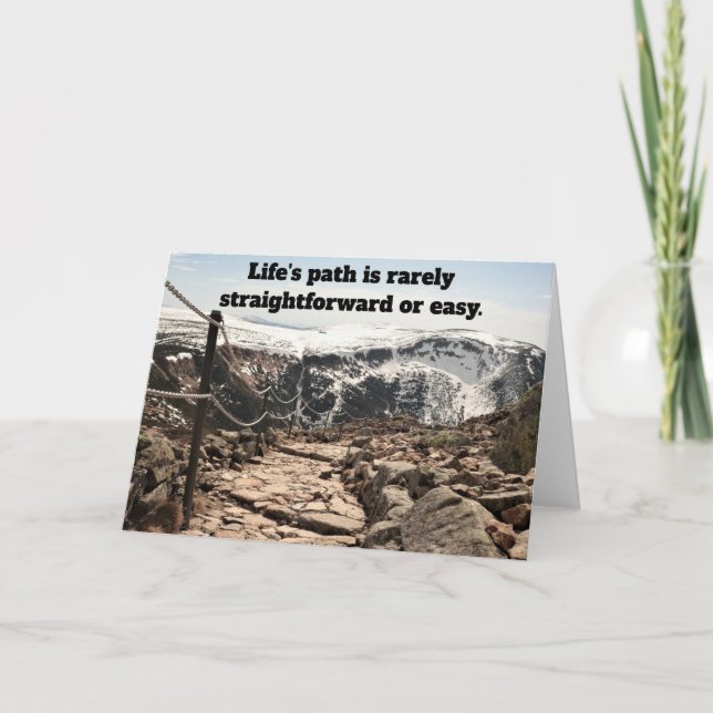 Lebensweg. Karte (Vorderseite)