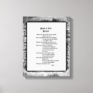 Lebensweg Leinwanddruck