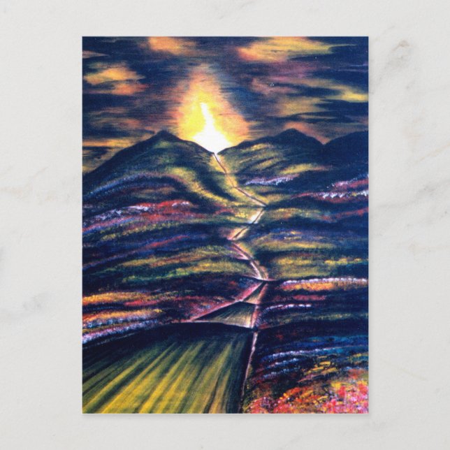 Lebensweg Postkarte (Vorderseite)