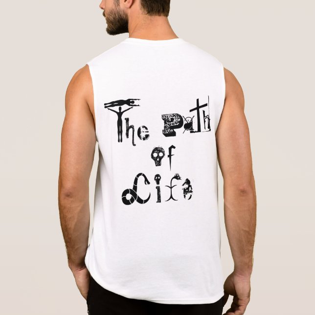 Lebensweg T-Shirt (Rückseite)