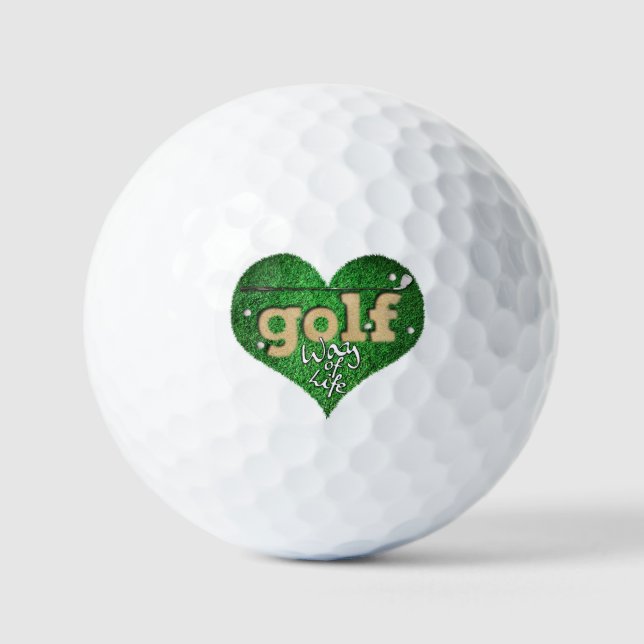 Lebensweise Golfball (Vorderseite)
