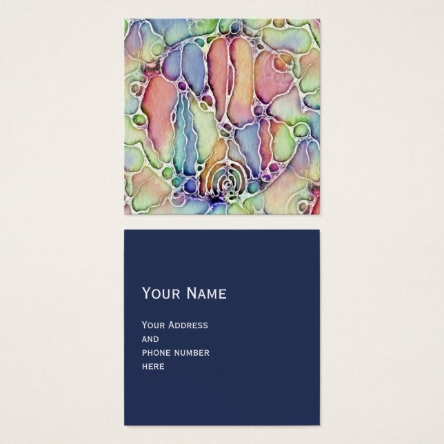 Lebensweise - Muster neurografischer Art 1 (Vorne & Hinten)