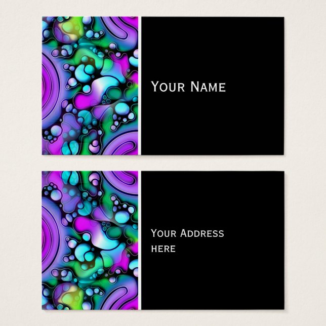 Lebensweise - Muster neurografischer Kunst 2 (Vorne & Hinten)