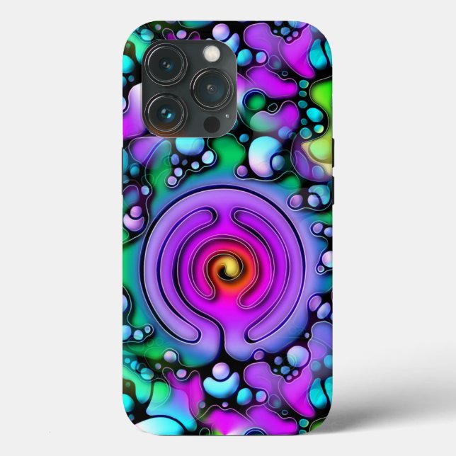 Lebensweise - Muster neurografischer Kunst 2 Case-Mate iPhone Hülle (Rückseite)
