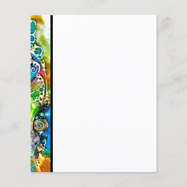 Lebensweise - Neurographische Kunst 7 (Vorderseite)