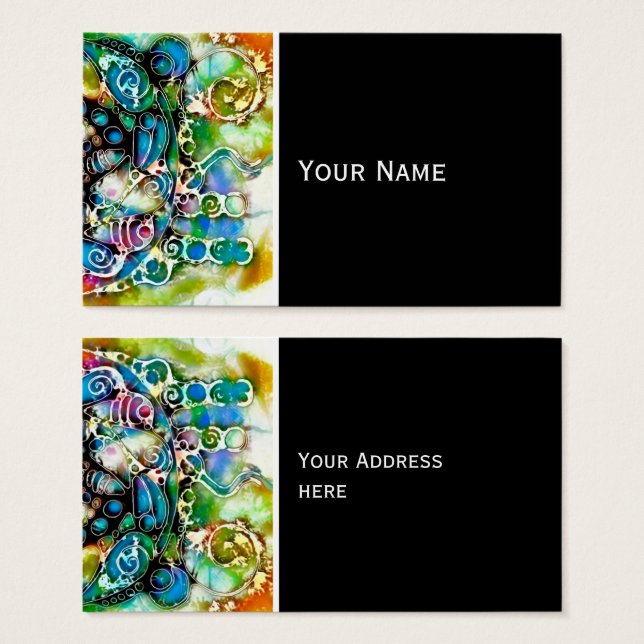 Lebensweise - Neurographische Kunst 7 (Vorne & Hinten)