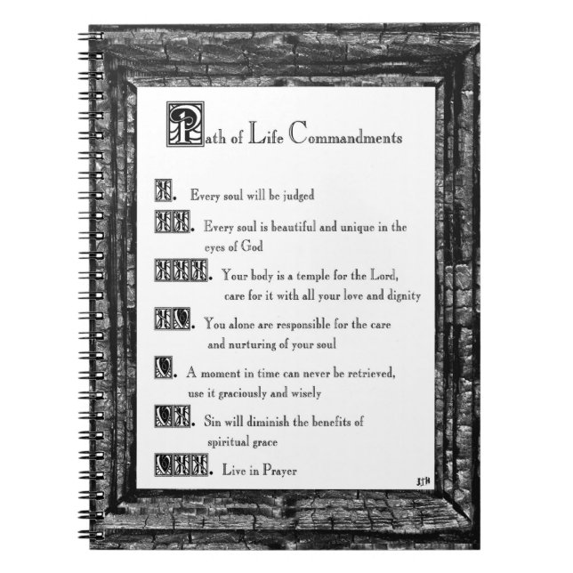 Lebensweise Notizblock (Vorderseite)