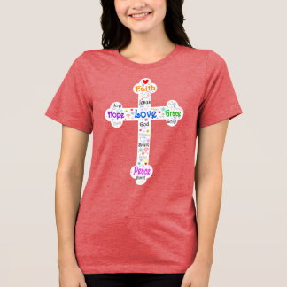 Lebenswörter Tri-Blend Shirt