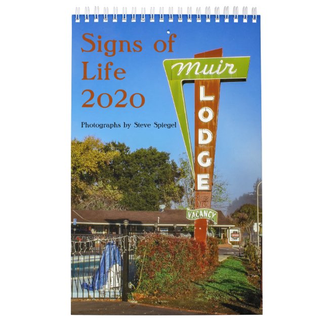 Lebenszeichen 2020 Kalender der Vintagen Neonzeich (Titelbild)