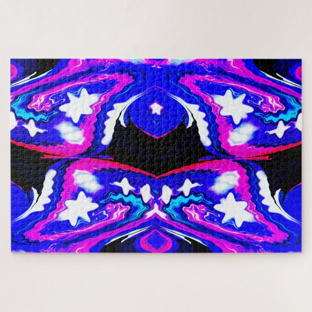 Lebenszeichen in der Weltraumkunst Puzzle (Horizontal)