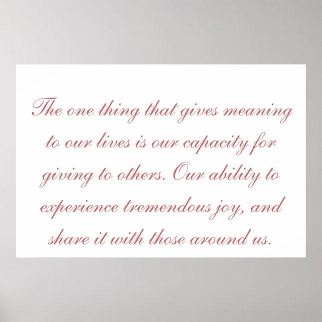 Lebenszeichen Poster (Vorne)