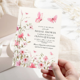 Lebenszeit des Brautparty der Schmetterlinge Einladung