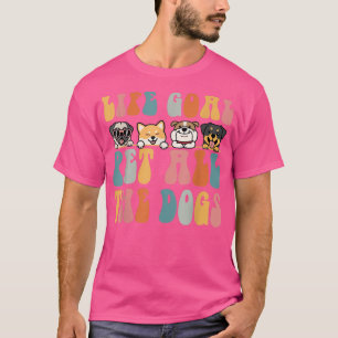 Lebensziel Haustier Alle Hunde Vintage Niedliche H T-Shirt