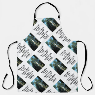 Lebensziel ist die Pflanze von Bäumen der nächsten Schürze