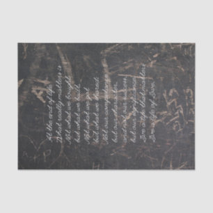 Lebenszitat Textur-Effekt Wortkunst Seidenpapier