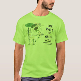 Lebenszyklus der grünen Algen T-Shirt