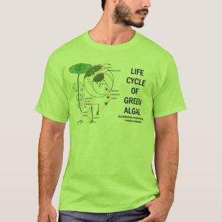 Lebenszyklus der grünen Algen T-Shirt