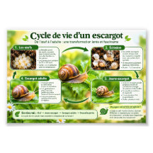 Lebenszyklus einer Schnecke