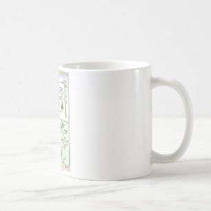 Lebenszyklus eines typischen Mooses (Bryophyte) Kaffeetasse