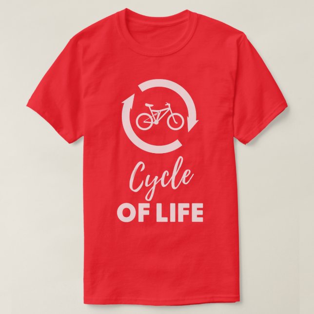 Lebenszyklus T-Shirt (Design vorne)