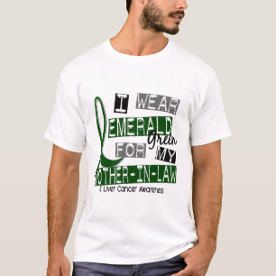 Leber-Krebs trage ich Smaragd für meine T-Shirt