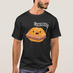 Leberkas Semmel Brot Roll Food Snack Geschenk T-Shirt