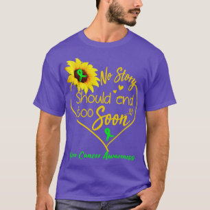 Leberkrebs-Bewusstsein Keine Geschichte sollte zu  T-Shirt