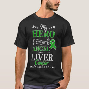 Leberkrebs Bewusstsein Leberkrebs Angel Leber Ca T-Shirt