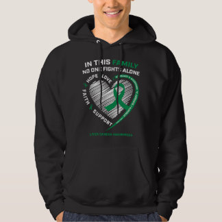 Leberkrebs-Bewusstseins-Produkte Geschenke Männer  Hoodie