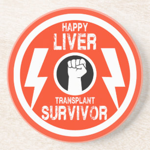 Lebertransplantation Getränkeuntersetzer