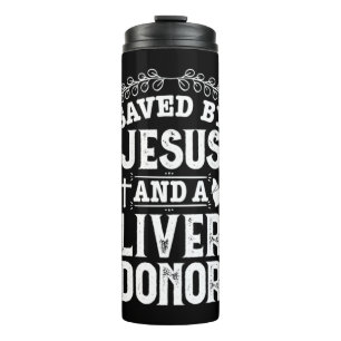 Lebertransplantation Jesus Organspender Operation Thermosbecher