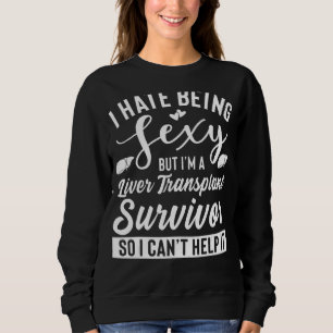 Lebertransplantation Survivor Apparel Einzigartige Sweatshirt